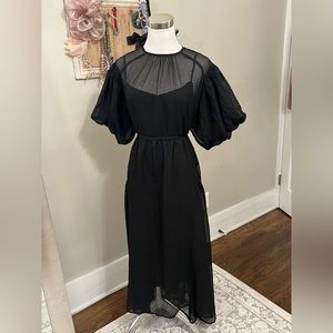 Lina Black Maxi Dress